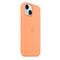 APPLE MagSafe-rögzítésű iPhone 15 szilikontok (narancssörbet) MT0W3ZM/A small