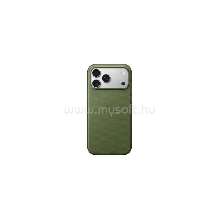 APPLE MagSafe-rögzítésű iPhone 17 Pro Max TechWoven szövettok (zöld)
