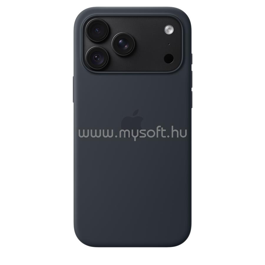 APPLE MagSafe-rögzítésű iPhone 18 Pro Max szilikon tok (tengerészkék)