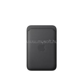 APPLE MagSafe-rögzítésű iPhone FineWoven-szövettárca  (fekete) MK9L4ZM/A small