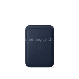 APPLE MagSafe-rögzítésű iPhone FineWoven-szövettárca (mélykék) MA6X4ZM/A small