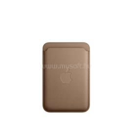 APPLE MagSafe-rögzítésű iPhone FineWoven-szövettárca (vakondszürke) MT243ZM/A small