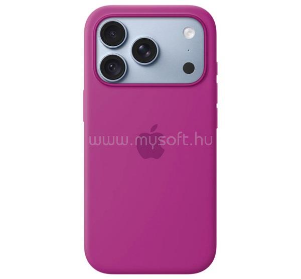 APPLE szilikon telefonvédő (MagSafe) MAGENTA
