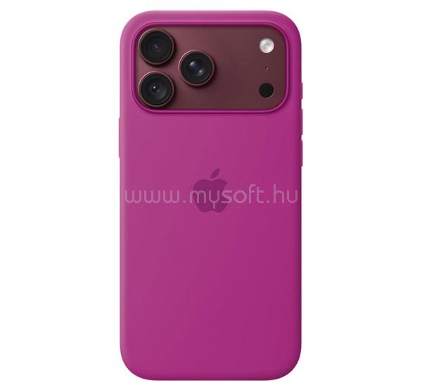 APPLE szilikon telefonvédő (MagSafe) MAGENTA