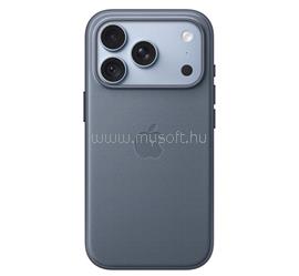 APPLE TECHWOVEN szilikon telefonvédő (szövet hátlap, MagSafe) HALVÁNY FARMERKÉK MKDR4ZM/A small