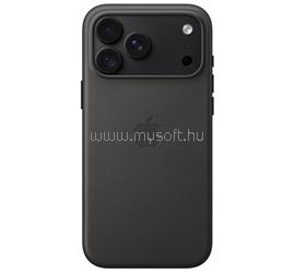 APPLE TECHWOVEN szilikon telefonvédő (szövet hátlap, MagSafe, MGF84ZM/A utód) FEKETE MKDT4ZM/A small