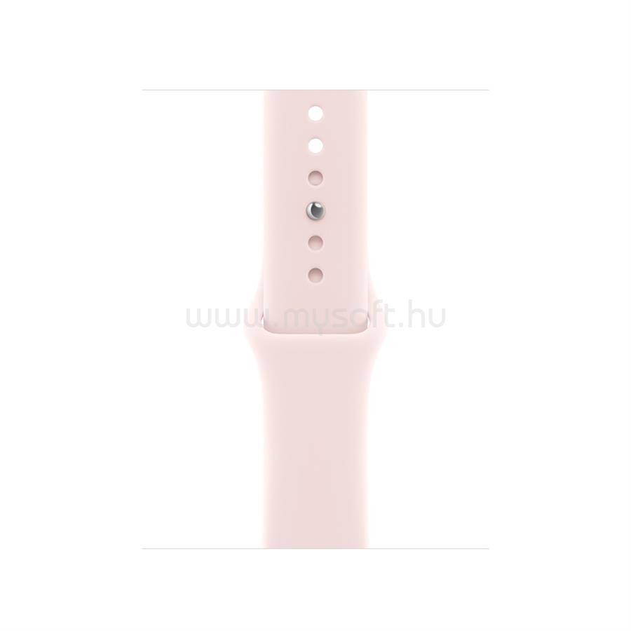 APPLE Watch 42mm sportszíj M/L (halvány rózsaszín)
