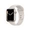 APPLE Watch S7 GPS-es (45mm) krém alumínium tok, krém szilikon sportszíjas okosóra MKN63HC/A small