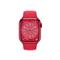 APPLE Watch S8 GPS-es (41mm) (PRODUCT)RED alumínium tok, (PRODUCT)RED sportszíjas okosóra MNP73CM/A small