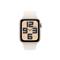 APPLE Watch SE 2 (2024) GPS (40 mm) csillagfény alumíniumtok, csillagfény sportszíj (S/M) MXEF3QH/A small