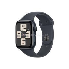 APPLE Watch SE 2 (2024) GPS (40 mm) éjfekete alumíniumtok, éjfekete sportszíj (S/M) MXE73QH/A small