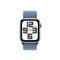 APPLE Watch SE 2 GPS (40 mm) ezüst alumínium tok, télkék sportpánt MRE33QF/A small