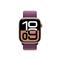 APPLE Watch Series 10 GPS (42mm) rozéarany alumíniumtok, szilva sportpánt MWWK3QH/A small