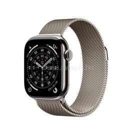 APPLE Watch Series 11 GPS + Cellular (42mm) natúr titántok, natúr milánói szíj MF8P4MP/A small