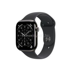 APPLE Watch Series 11 GPS + Cellular (42mm) palaszürke titántok, éjfekete sportszíj (M/L) MF8T4MP/A small
