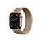 APPLE Watch Series 11 GPS + Cellular (46mm) aranyszínű titántok, aranyszínű milánói szíj (M/L) MFD84ZR/A small