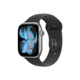 APPLE Watch Series 11 GPS + Cellular (46mm) asztroszürke alumíniumtok, éjfekete sportszíj (M/L) MFCA4MP/A small