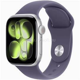 APPLE Watch Series 11 GPS (42mm) ezüst alumíniumtok, ködös lila sportszíj (M/L) MEU74MP/A small
