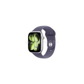 APPLE Watch Series 11 GPS (42mm) ezüst alumíniumtok, ködös lila sportszíj (S/M) MEU64MP/A small