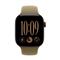 APPLE Watch Series 12 GPS (42mm) sötétbronz alumíniumtok, oliva sportszíj (S/M) MJEF4MP/A small