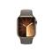 APPLE Watch Series 9 GPS + Cellular (41mm) arany rozsdamentes acél tok, agyag sportszíj (M/L) okosóra MRJ63QF/A small