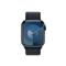 APPLE Watch Series 9 GPS + Cellular (41mm) éjfekete alumínium tok, éjfekete sportpánt okosóra MRHU3QF/A small