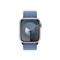 APPLE Watch Series 9 GPS + Cellular (41mm) ezüst alumínium tok, télkék sportpánt okosóra MRHX3QF/A small