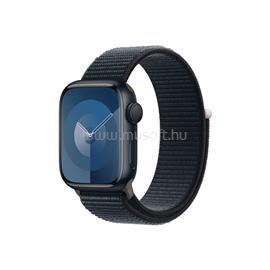 APPLE Watch Series 9 GPS (41mm) éjfekete alumínium tok, éjfekete sportpánt okosóra MR8Y3QH/A small