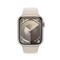 APPLE Watch Series 9 GPS (45mm) csillagfény alumínium tok, csillagfény sportszíj (S/M) okosóra MR963QF/A small