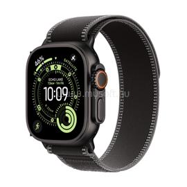 APPLE Watch Ultra 3 GPS + Cellular (49mm) fekete titántok, fekete-szénszürke terep pánt (M/L) MF1H4QF/A small