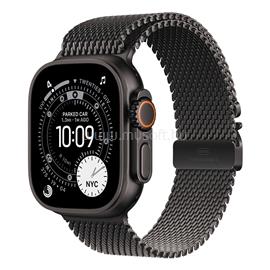 APPLE Watch Ultra 3 GPS + Cellular (49mm) fekete titántok, fekete titán milánói pánt large MF1T4QH/A small