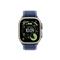 APPLE Watch Ultra 3 GPS + Cellular (49mm) natúr titántok, kék-élénkkék terep pánt (M/L) MEWU4QF/A small