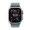 APPLE Watch Ultra 3 GPS + Cellular (49mm) natúr titántok, világoskék alpesi pánt large MEWP4QH/A small