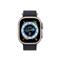APPLE Watch Ultra Cellular (49mm) ezüst titánium tok, fekete óceán szíjas okosóra MQFK3CM/A small