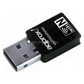 APPROX Hálózati Adapter - USB, nano, 300 Mbps Wireless N (802.11b/g/n) APPUSB300NAV3 small