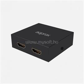 APPROX HDMI Splitter - 2 portos HDMI 1.3, 1080P, 4K felskálázás APPC30V2 small