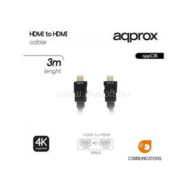 APPROX Kábel - HDMI 1.4 kábel apa/apa 3m APPC35 small