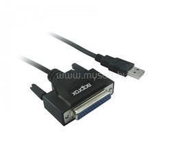 APPROX Kábel átalakító - USB2.0 to párhuzamos (parallel) port adapter APPC26 small