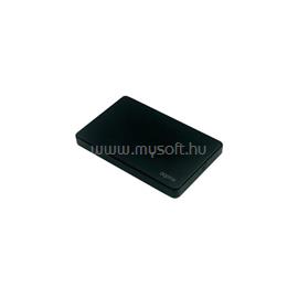 APPROX Külső Ház 2,5" -  USB2.0, SATA, 9.5mm magas HDD kompatibilitás, Fekete APPHDD200B small