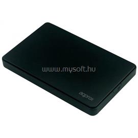 APPROX Külső Ház 2,5" -  USB3.0, SATA, 9.5mm magas HDD kompatibilitás, Fekete APPHDD300B small