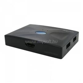 APPROX KVM Switch - 2 portos, 4K/30fps, 2 db HDMI port, 1 db USB2.0 APPKVHDMI2P small