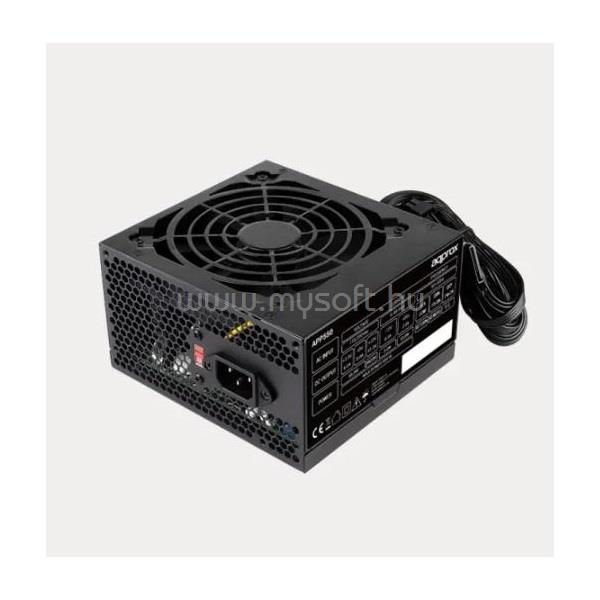 APPROX Tápegység - 550W (12cm fan, passzív PFC, AC kábellel)