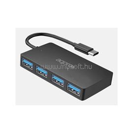 APPROX USB HUB - Type-C 4in1 HUB (4db USB3.0) Fekete APPC54V2 small