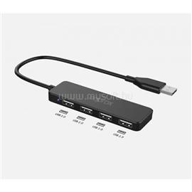 APPROX USB HUB - USB2.0 4in1 HUB (4db USB2.0) Fekete APPC46 small