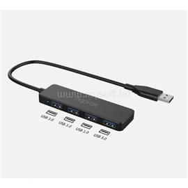 APPROX USB HUB - USB3.0 4in1 HUB (4db USB3.0) Fekete APPC49 small
