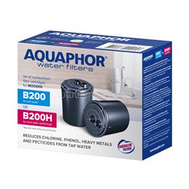 AQUAPHOR B200 csere szűrőpatron 2 db-os szett Modern típushoz AQU017907 small