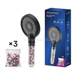 AQUAPHOR Daisy vízszűrős zuhanyfej (fekete) AQU950891 small