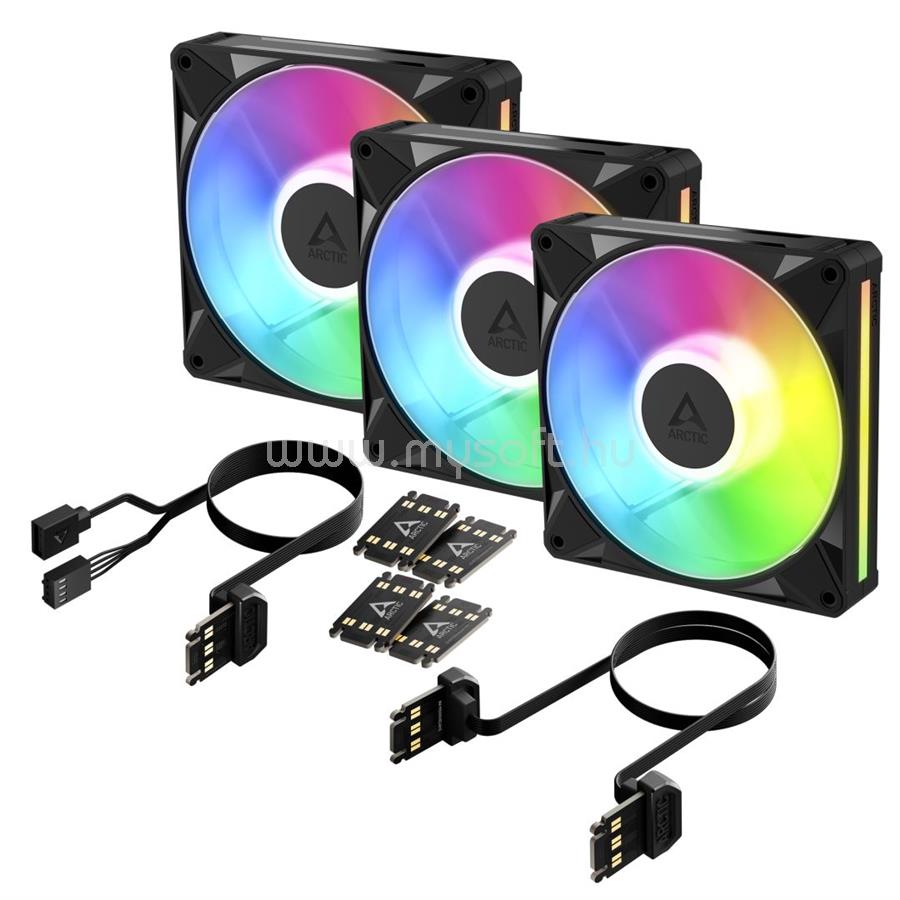 ARCTIC BioniX P14 A-RGB Black (3 Pack)