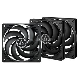 ARCTIC COOLING P12 Slim PWM PST ház hűtő ventilátor 12cm 3db (fekete) ACFAN00275A small