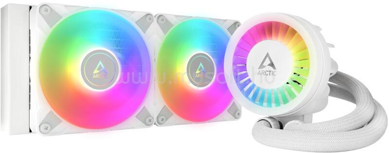 ARCTIC Liquid Freezer III - 240 A-RGB fehér processzor hűtő